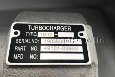 چین TD10 49181-03900 4918103900 Turbo Engine Parts Performance Cmp Turbocharger تامین کننده